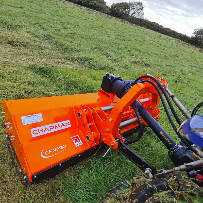 Chapman CFM180 1.8m Heavy Duty Compact PTO Flail Mower