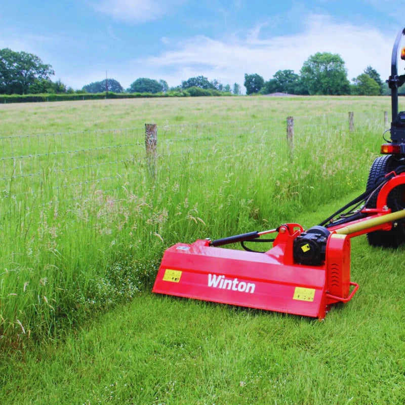 WVF130 compact tractor verge mower